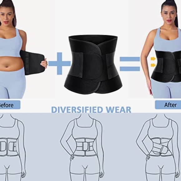 Neoprene Waist Trainer for Women Slimming Body Shaper Waist Trimmer Cincher Swea